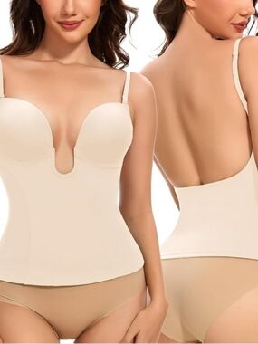 Slimers Backless Plunge Bra